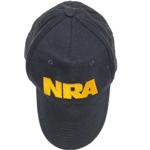 NRA baseball cap balck with yellow logo - Picture 6 of 8